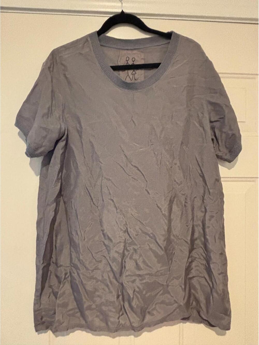 Women's Pete and Gretta Johnny Was grey size small tunic/long shirt or dress#90